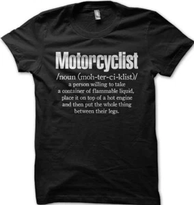 Aprilia RSV4 Racing inspiriert Motorradfahrer Biker schwarz T-Shirt 01187 - Bild 1 von 2