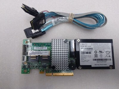 IBM 46M0851 ServeRAID M5015 6GB/s SAS RAID Controller Card PCIe 512MB - Image 1 of 4