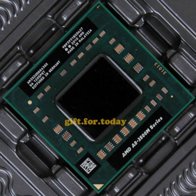 AMD A8-Series A8-3520M CPU 1.6 GHz/2500 (AM3520DDX43GX) Socket FS1 Processor - Image 1 of 4