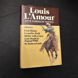 Louis L'Amour - Five Complete Novels: Series II - HC/DJ 1st PRINT 1981 - Picture 1 of 9