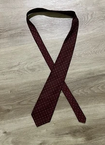 Robert Talbott Nordstrom Neck Tie Mens Burgundy Maroon - Picture 1 of 7