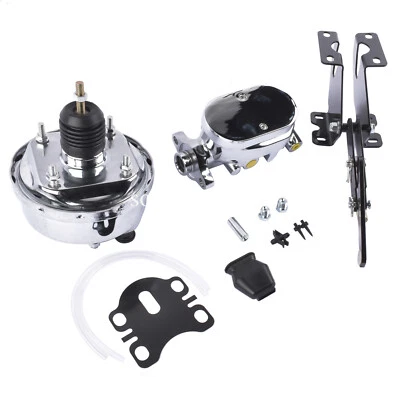 Kit de conversión maestro de refuerzo de freno eléctrico de 7" para Ford Fairlane 1966-70 nuevo Foto 1 de 4