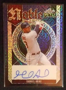 2023 Leaf Metal Gabriel Arias Noble Blue Mojo Auto /6 NM-MINT++ - Picture 1 of 2