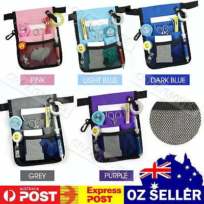 Nurse Pouch Extra Pocket Quick Pick Vet Agecare Waterproof Bag w/ Belt Strap - image 1 of 4