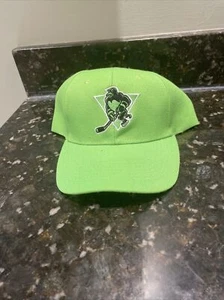 Scranton Wilkes Barre Penguins Baseball Hat Lime Green NEW! Minor League Hockey - Picture 1 of 2