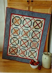 Apple Pie Quilt Pattern Pieced TU - Bild 1 von 2