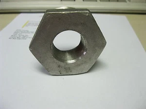 BUSHING, HEX REDUCING STAINLESS STEEL 2" X 1" 150LB 316 - Picture 1 of 2