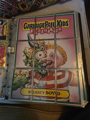 Garbage Pail Kids Flashback - Beasty Boyd - Complete 9 card Puzzle. - Image 1 of 2