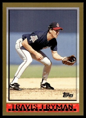 Topps Travis Fryman Cleveland Indians 1998 #390 Foto 1 de 2