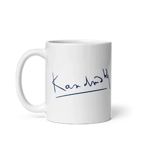 Wassily Kandinsky Signature Art Mug - Picture 1 of 9