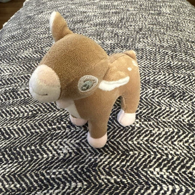 Sterntaler Mini Spieltier Rosie Reh Deer Plush Baby Toy Rattle Security Animal - Image 1 of 4