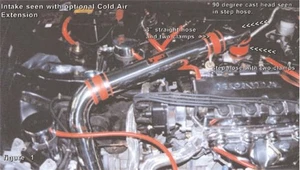 Injen IS1545P Short Ram Air Intake System Fits 96-00 Civic - Picture 1 of 4