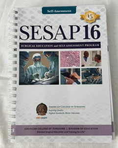 SESAP 16 SELF-ASSESSMENT Surgical Education And Self-Assessment Program - Bild 1 von 3