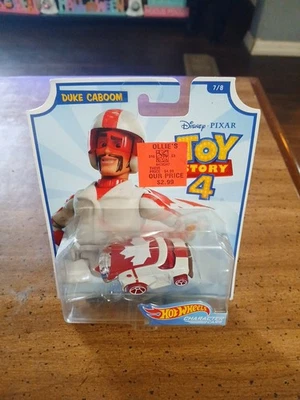 2018 Hotwheels Duke Kaboom Toy Story 4 Disney Pixar In A Unopened Package. - Image 1 of 4
