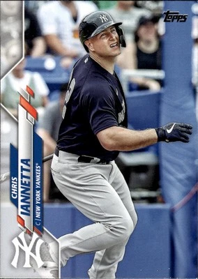 2020 Topps Update #U-133 Chris Iannetta New York Yankees - Image 1 of 2