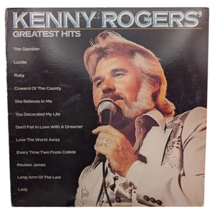 Kenny Rogers Greatest Hits Vinyl LP Vintage 1980 Liberty Record L00-1072 VG - Picture 1 of 6