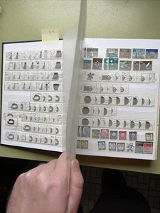 Bund Sammlung Lagerbuch Eng Gesteckt z.T. Gestempelt Postfrisch Album 60 S. D-24 - Bild 1 von 24