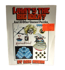 What's The Big Idea? and 35 Other Unusual Puzzles by Don Rubin 1979 book - Bild 1 von 10