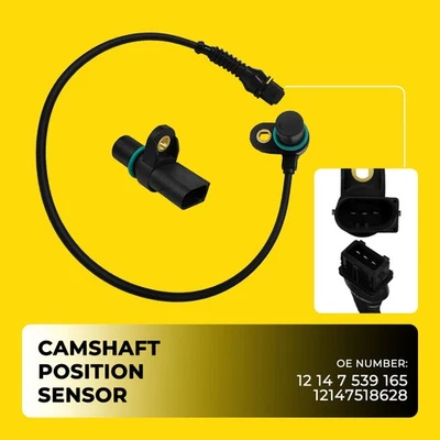 2X Sensor de posición del árbol de levas para BMW 325i 328i 330i 525i 528i 530i X3 M 1999-2006 Foto 1 de 4
