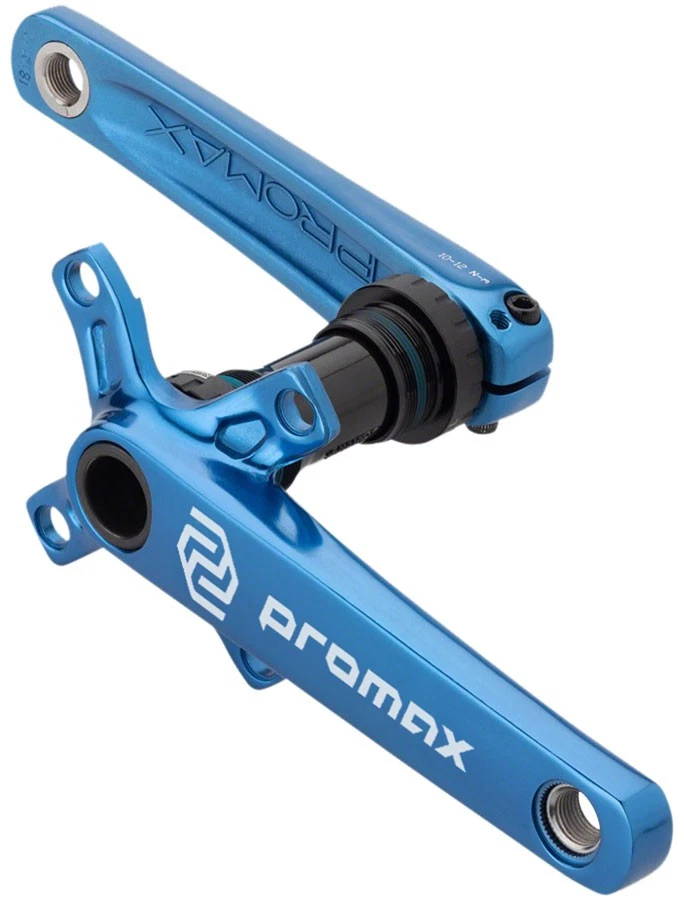 Promax CF-2 Crankset - 160mm, 24mm Spindle, 2-Piece, 68mm English BB Included, B - Image 1 of 1