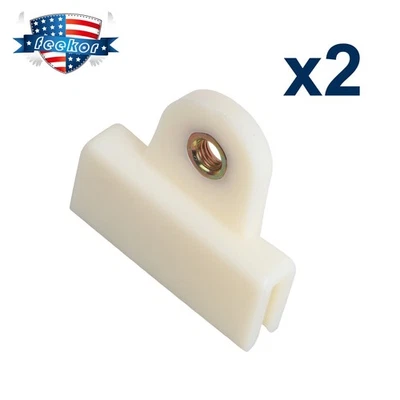 Juego de 2 clips de canal de vidrio para puerta de ventana para Toyota T100 Sienna Camry Tundra Foto 1 de 4