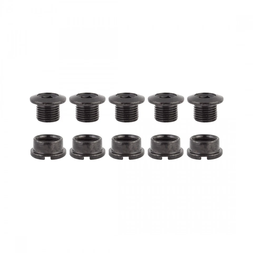 Pernos de plato de una sola velocidad de acero Origin8 perno M8x6 mm/tuerca M8x4 mm MX/único Foto 1 de 1