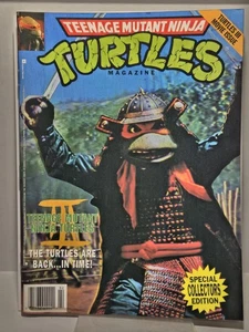 Revista Teenage Mutant Ninja Turtles III de TMNT con póster - Imagen 1 de 2