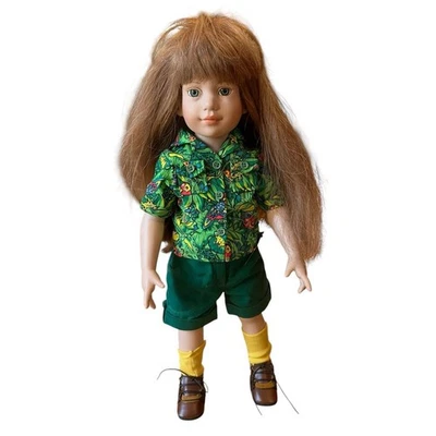 Muñeca Magic Attic Club Megan Pelirroja Ojos Azules 18" con Ropa Conjunto Selva Foto 1 de 4