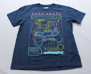 Capsule Boys Short Sleeve Fai Gamer Graphic Cotton Tee AC2 Navy Large NWT - Picture 1 of 3