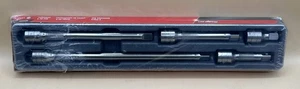 SNAP ON 305ASX 5PC 1/2" DRIVE KNURLED CHROME SOCKET EXTENSION SET (MVP033755) - Picture 1 of 3