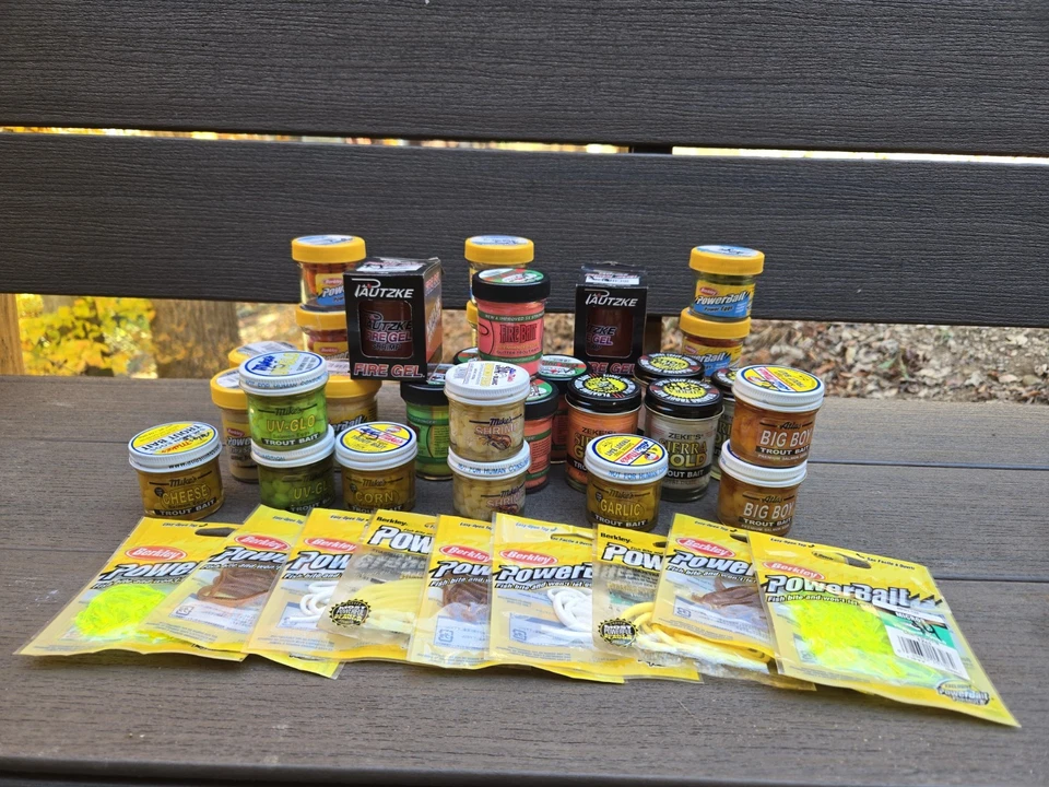 Trout Bait *Lot  Of 42 Items* - Image 1 of 4