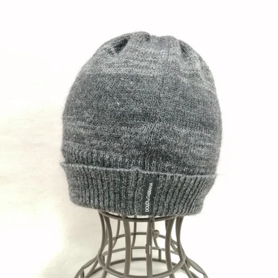 Sombrero tejido Dolce Gabbana gris oscuro Kh-Gch16K/F11B1-F mezcla de lana Foto 1 de 4