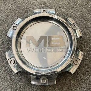 MB Wheels Custom Alloy Wheel Black Center Cap P/N CAP5372-61397 - Picture 1 of 12