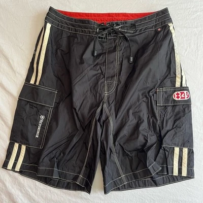 Bañador Victorinox Para Hombre Board Shorts Negro Rojo Blanco Talla Mediana Foto 1 de 4