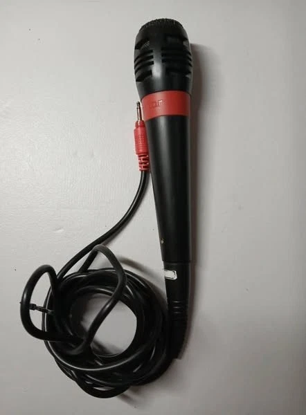 Substituição de microfone Singstar PlayStation 2 3 PS2 PS3 vermelho - Imagem 1 de 1