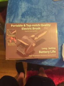 Electric BBQ Grill Brush, Cordless and Rechargeable, Stainless Steel Bristles - Picture 1 of 2