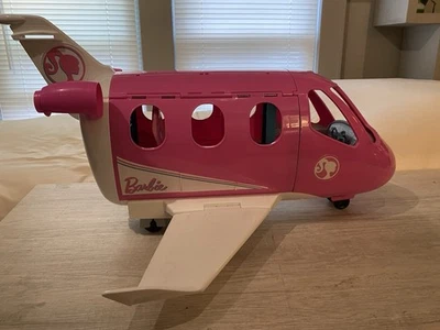 Mattel Barbie Pink Dream Plane Jumbo Jet Airplane 2019 READ FOR SHIPPING INFO - Image 1 of 4