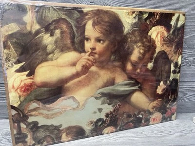 Finmark Angels Anne Zada Large Poster Print 27” X 19.75” Victorian Cherubs - Image 1 of 4
