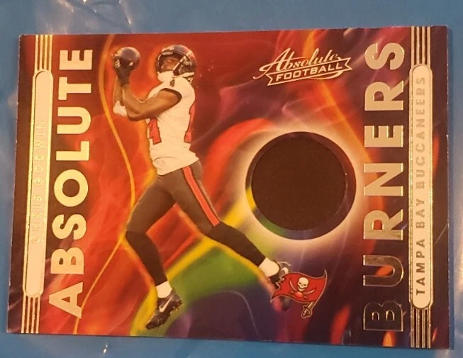Chris Godwin 2021 Panini Absolute Burners Player Worn Jersey Patch AB14 - Image 1 of 1