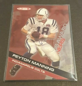 2007 Topps Total Award Winners Peyton Manning SB XLI MVP Foil Insert - Colts - Picture 1 of 1