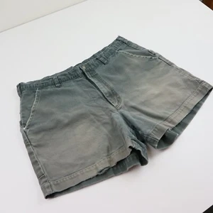 Vtg Patagonia Canvas Denim 4" Stand Up Hiking Shorts Mens 34 35 Jorts Original - Picture 1 of 14
