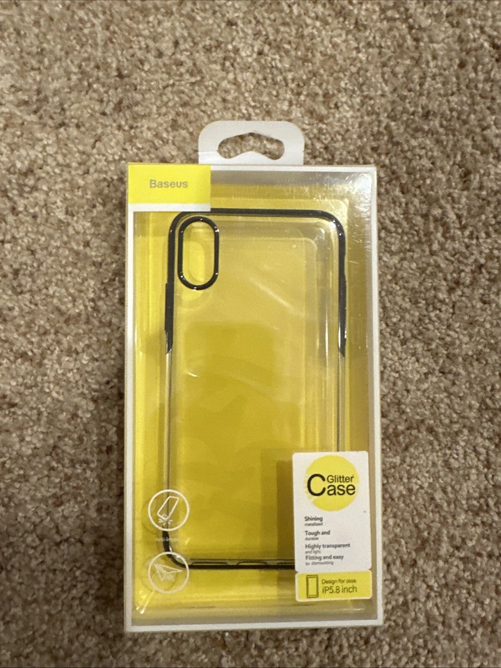Funda transparente Baseus para iPhone X, Xs Foto 1 de 1