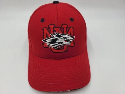 University of New Mexico Lobos Zephyr Adjustable Hat Cap Wool Blend Men NCAA Red - Image 1 of 4