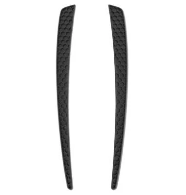 2001-2004 Ford Mustang GT Honeycomb Quarter Side Scoop Inserts Black - Pair - Image 1 of 4