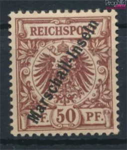 sellos Marshall-islas (alemán. colonias.) 1897 Mi 6II con charnela 18 (10584671 - Imagen 1 de 1