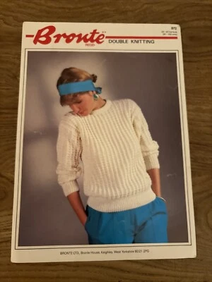 Brontë DoubleKnitting pattern 972 Sweater - Image 1 of 2
