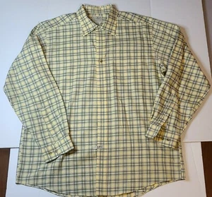 L.L. BEAN TRADITIONAL FIT MEN’S LARGE PLAID LONG SLEEVE SHIRT - Picture 1 of 4