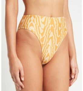 Parte inferior de bikini Faithfull The Brand Catania estampado cefalú para mujer talla grande nueva con etiquetas - Imagen 1 de 10