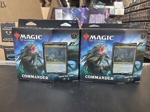 Reap the Tides Magic the Gathering Commander Legends 100 Card Commander Deck X2