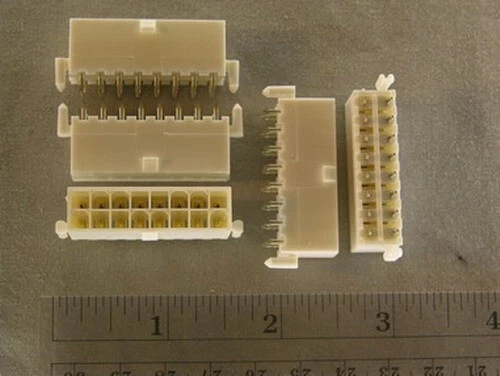 5 cabezales verticales Molex 39289168 16P doble fila mini-fit Jr. Foto 1 de 1